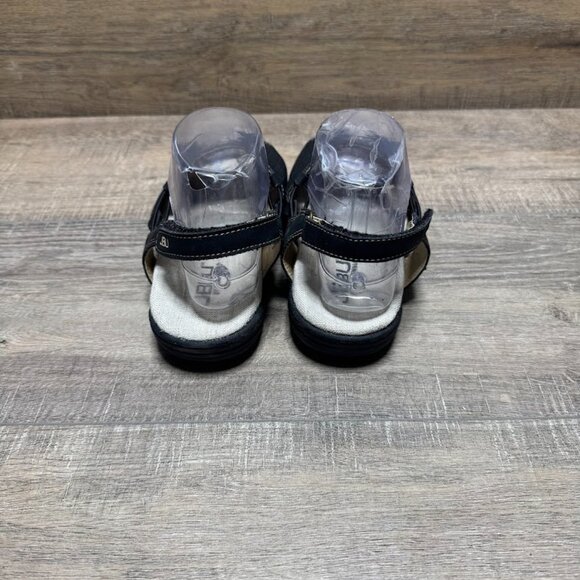 JBU by Jambu Pixie Black Suede Perforated Sandal Women's Size 7.5 - Picture 3 of 7